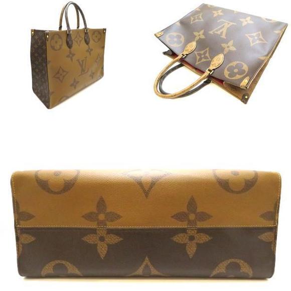 Louis Vuitton Onthego GM Monogram Giant Reverse Handbag - Picture 2 of 10